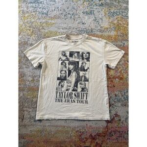 Taylor Swift‎ The Eras Tour T Shirt Off White Size Small